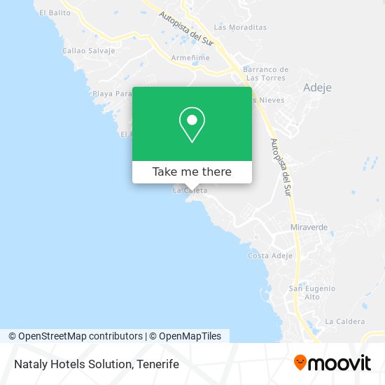 Nataly Hotels Solution map