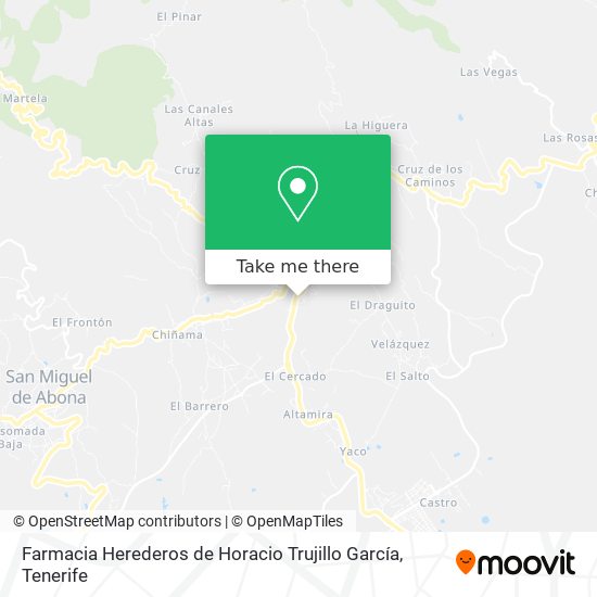 Farmacia Herederos de Horacio Trujillo García map