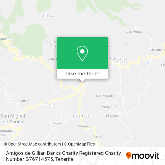 Amigos de Gillian Banks Charity Registered Charity Number G76714575 map