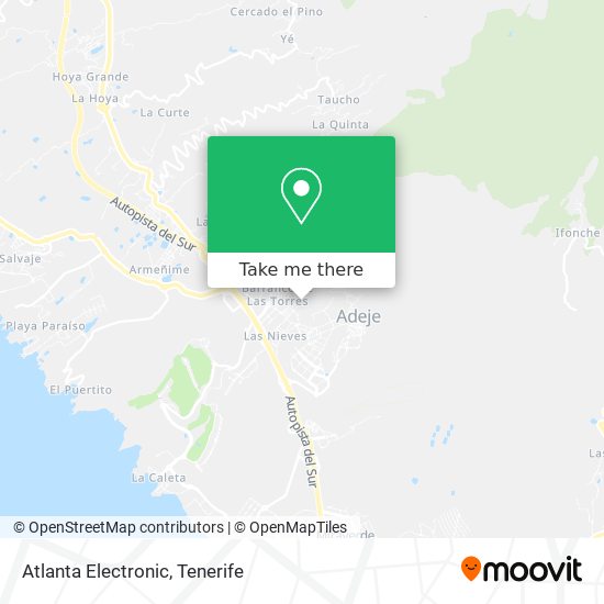 Atlanta Electronic map