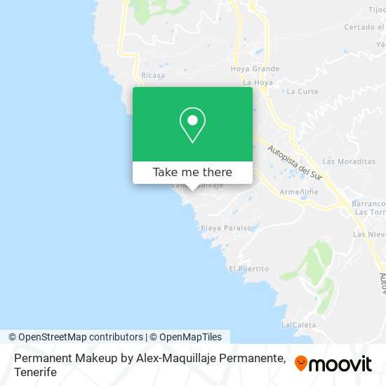 Permanent Makeup by Alex-Maquillaje Permanente map