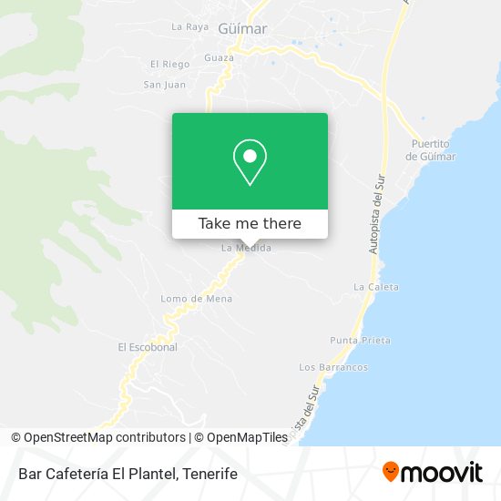 Bar Cafetería El Plantel map