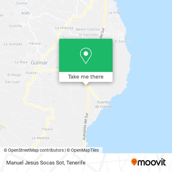 Manuel Jesus Socas Sot map