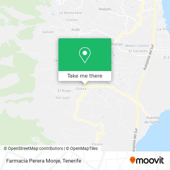 Farmacia Perera Monje map
