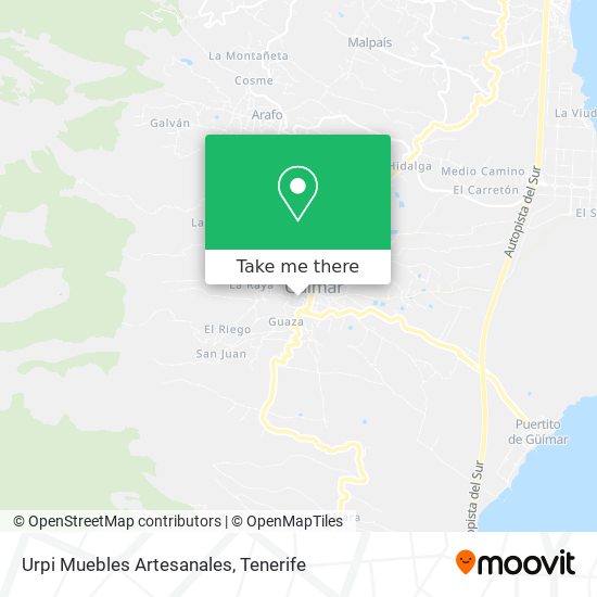 Urpi Muebles Artesanales map