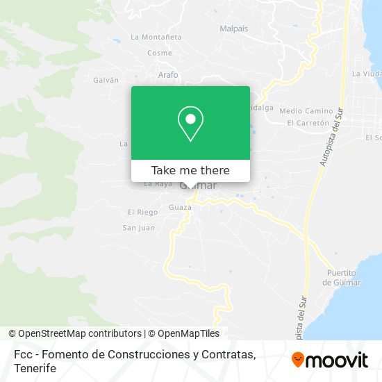 Fcc - Fomento de Construcciones y Contratas map