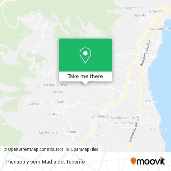 Piensos y sem Mad a do map