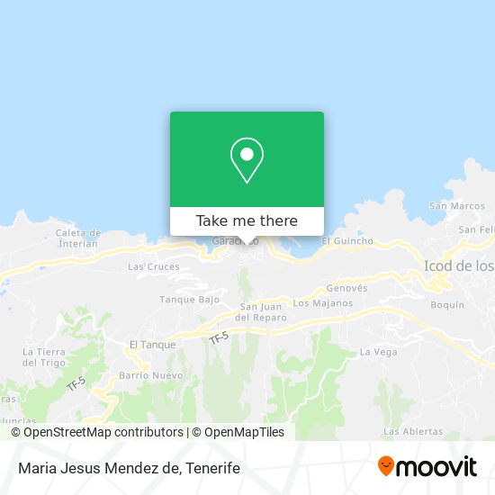 Maria Jesus Mendez de map