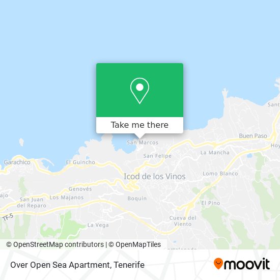 Over Open Sea Apartment map