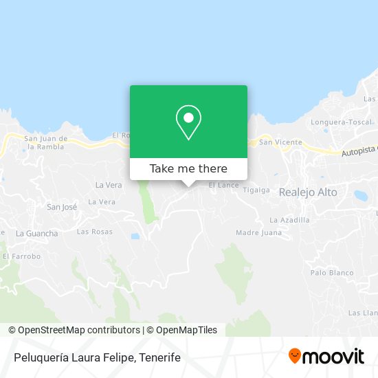 Peluquería Laura Felipe map