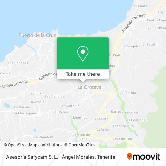 Asesoría Safycam S. L. - Ángel Morales map