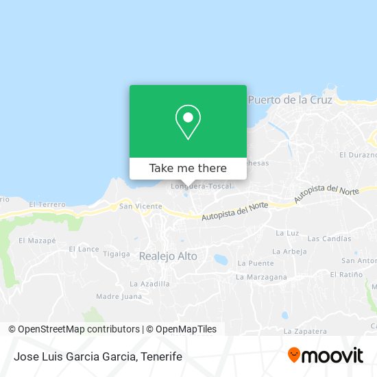 Jose Luis Garcia Garcia map