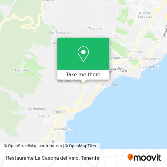 Restaurante La Casona del Vino map