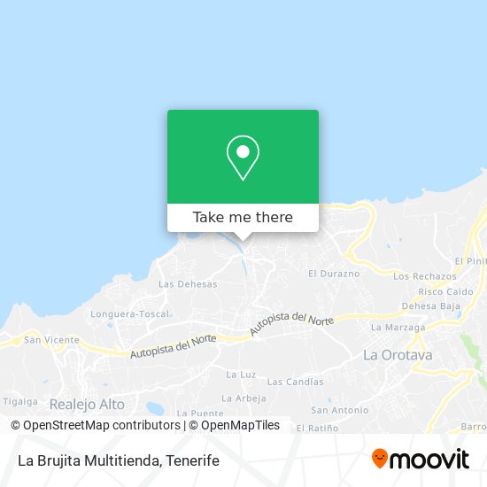La Brujita Multitienda map
