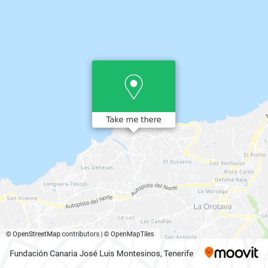 Fundación Canaria José Luis Montesinos map