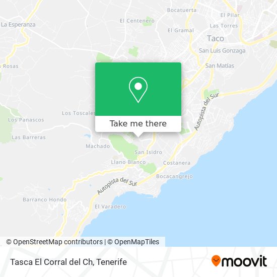 Tasca El Corral del Ch map
