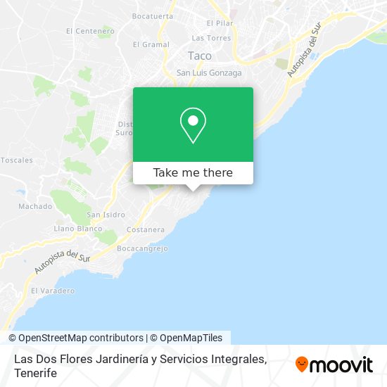 Las Dos Flores Jardinería y Servicios Integrales map