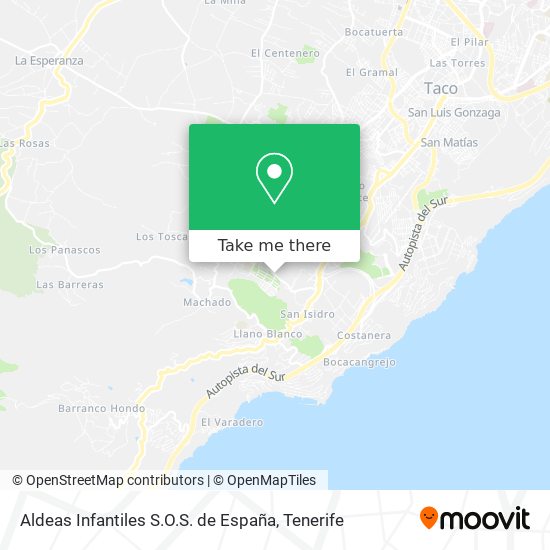 Aldeas Infantiles S.O.S. de España map