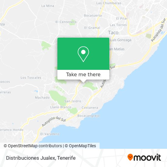 Distribuciones Jualex map