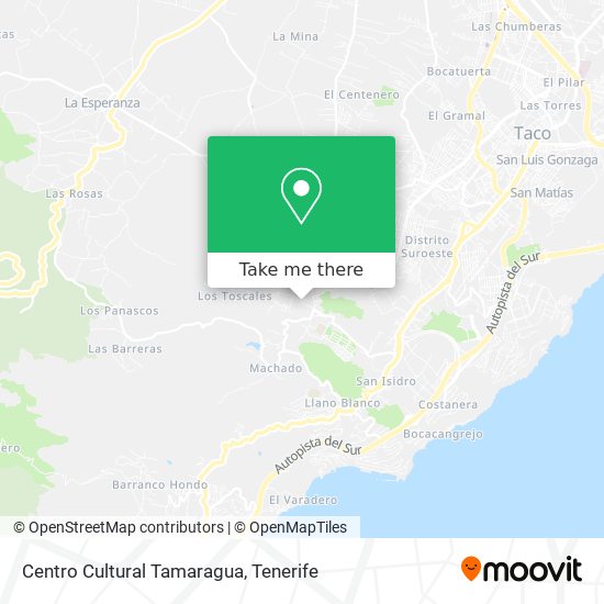 Centro Cultural Tamaragua map