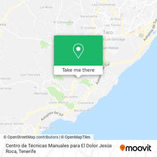 Centro de Técnicas Manuales para El Dolor Jesús Roca map