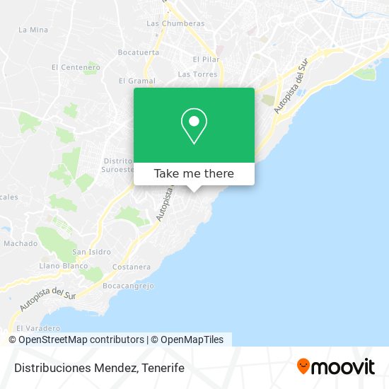 Distribuciones Mendez map