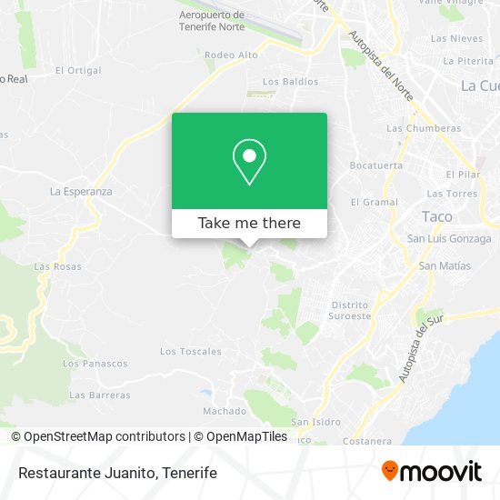 Restaurante Juanito map