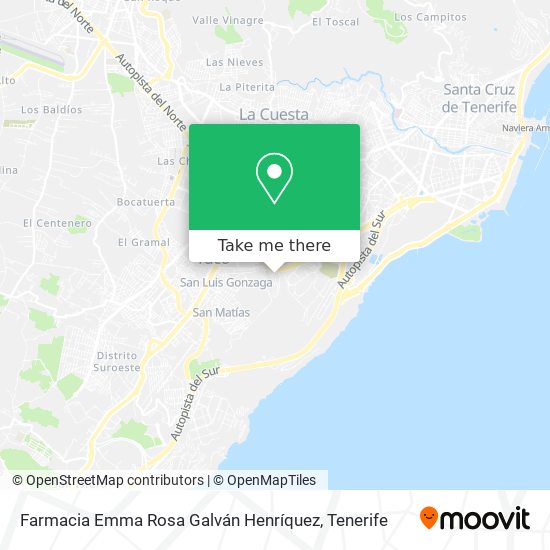 Farmacia Emma Rosa Galván Henríquez map