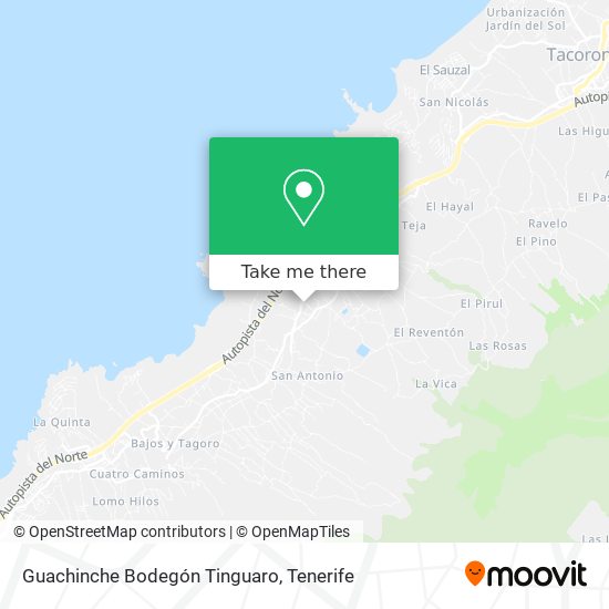 Guachinche Bodegón Tinguaro map