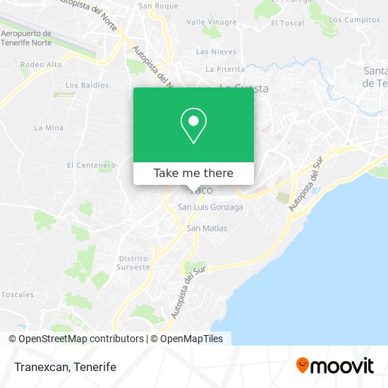 Tranexcan map