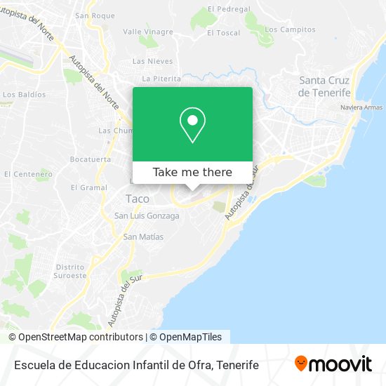 Escuela de Educacion Infantil de Ofra map