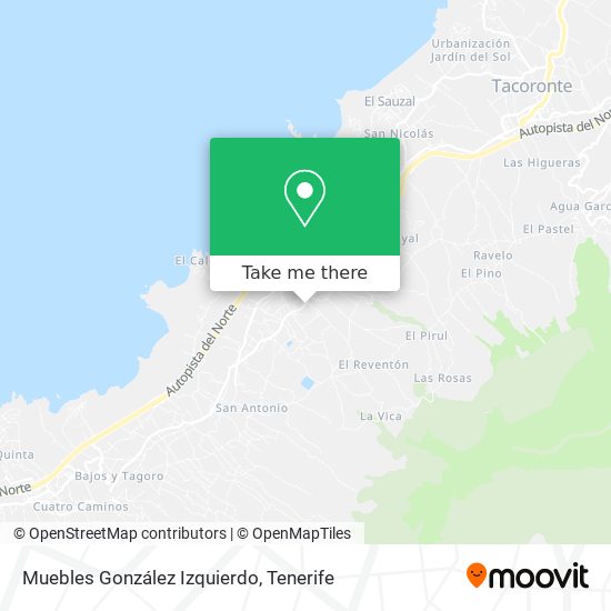 Muebles González Izquierdo map