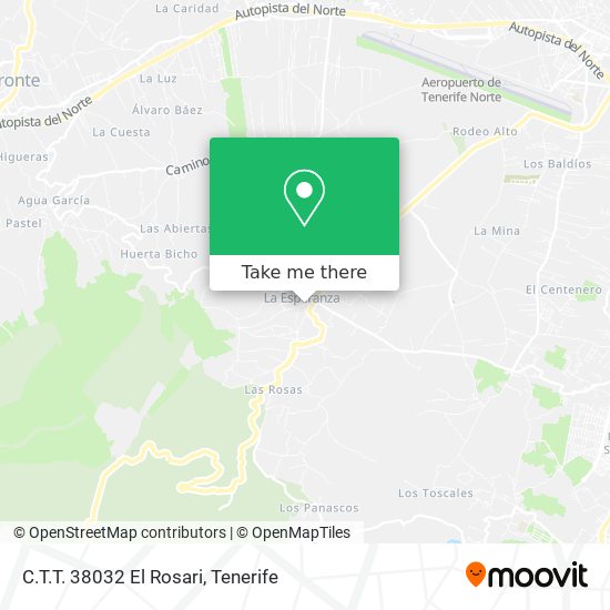 C.T.T. 38032 El Rosari map