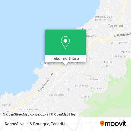 Rococó Nails & Boutique map