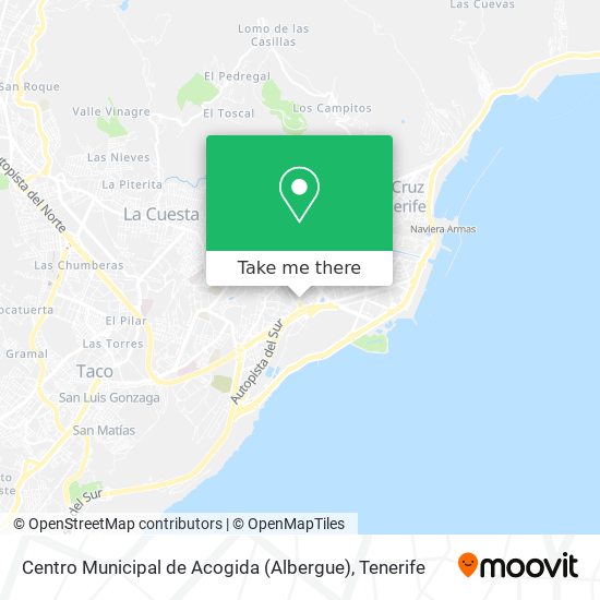 Centro Municipal de Acogida (Albergue) map