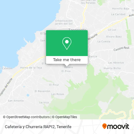 Cafetería y Churrería RAPI2 map