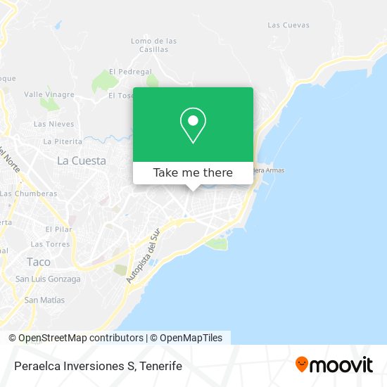 Peraelca Inversiones S map