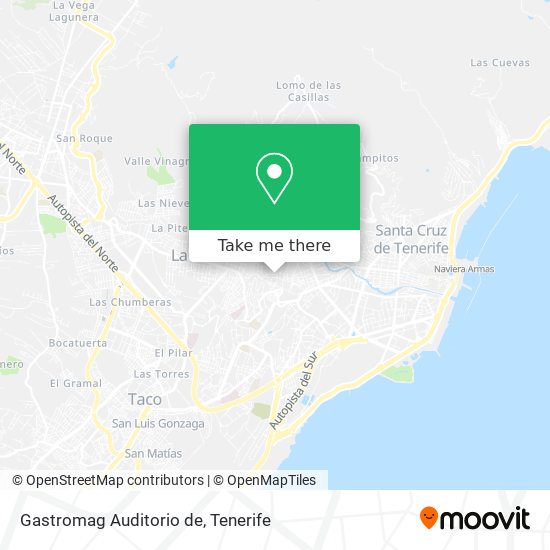 mapa Gastromag Auditorio de