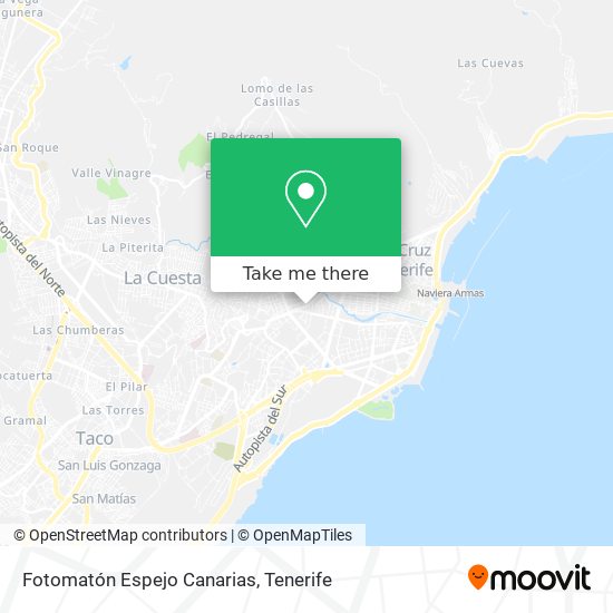 Fotomatón Espejo Canarias map