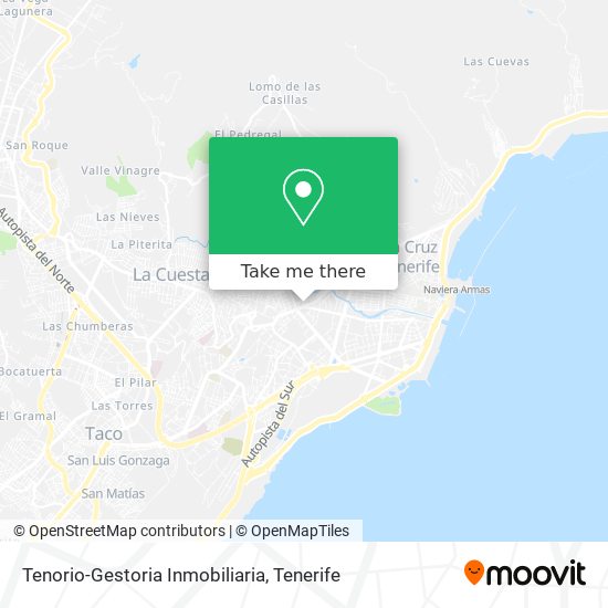 Tenorio-Gestoria Inmobiliaria map