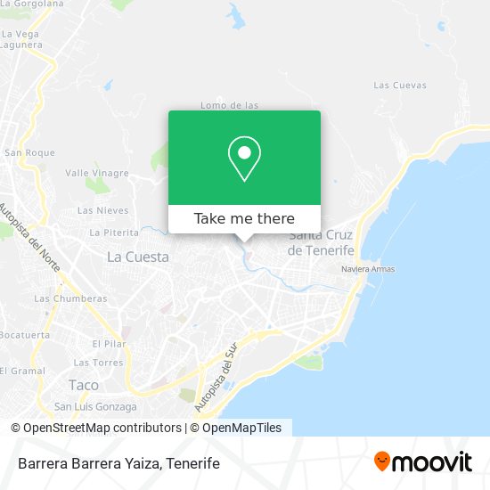 Barrera Barrera Yaiza map
