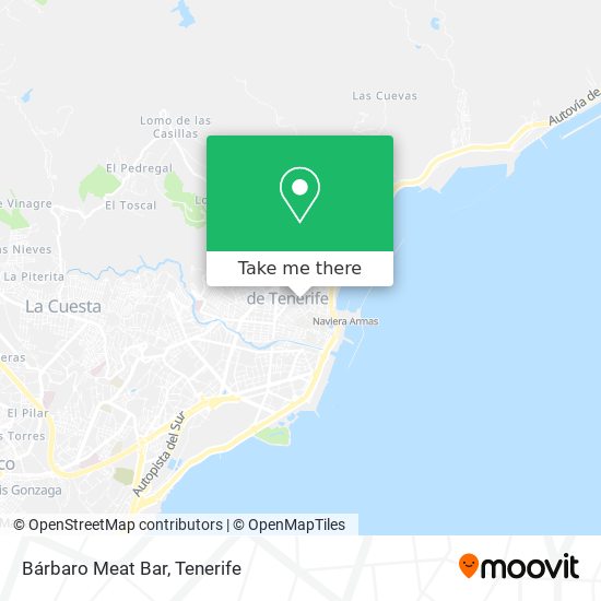 Bárbaro Meat Bar map