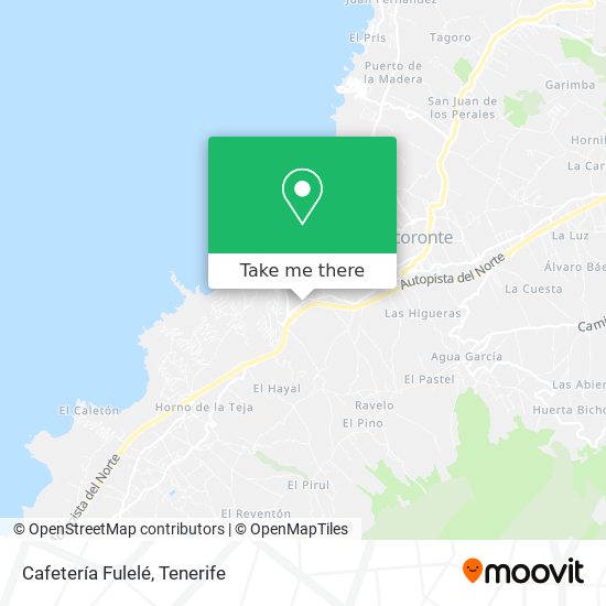 Cafetería Fulelé map