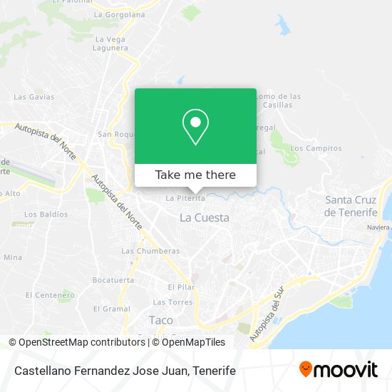 Castellano Fernandez Jose Juan map