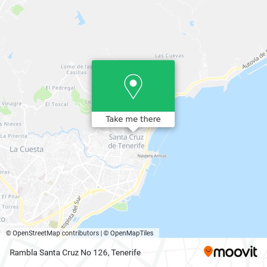 Rambla Santa Cruz No 126 map