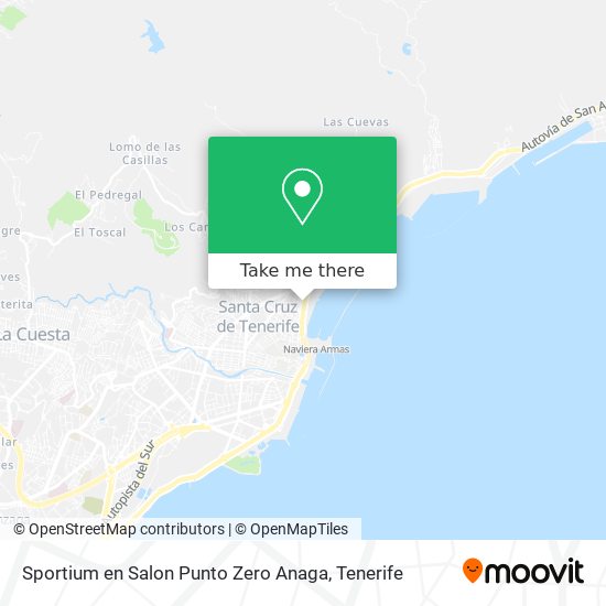 Sportium en Salon Punto Zero Anaga map