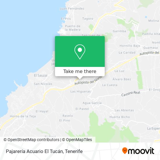 Pajarería Acuario El Tucán map