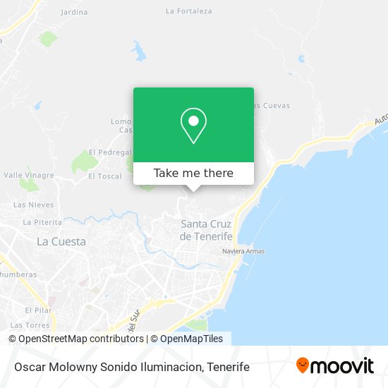 Oscar Molowny Sonido Iluminacion map