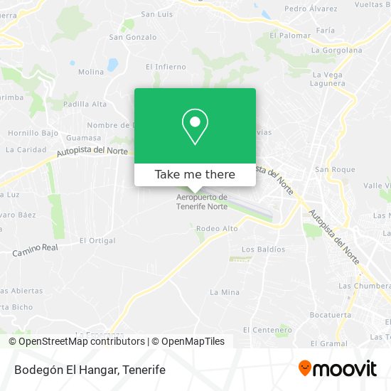 Bodegón El Hangar map