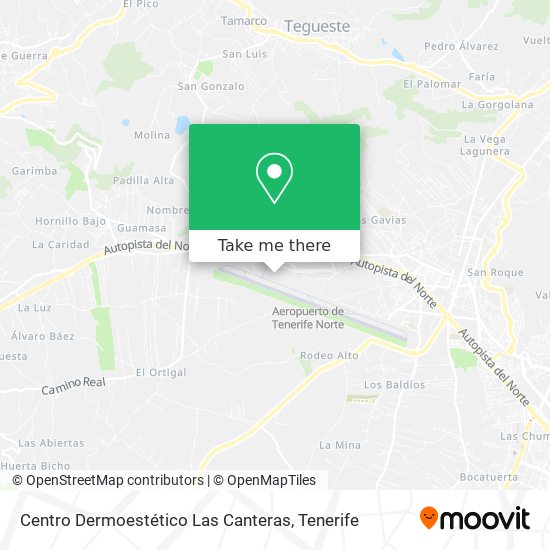 Centro Dermoestético Las Canteras map